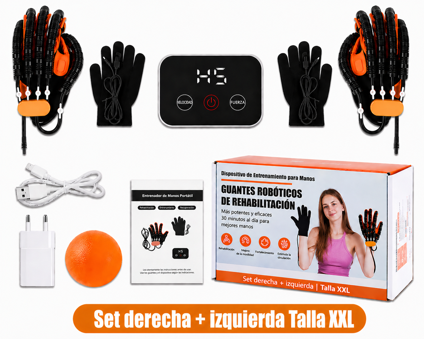 Guante de Rehabilitación Robotizado