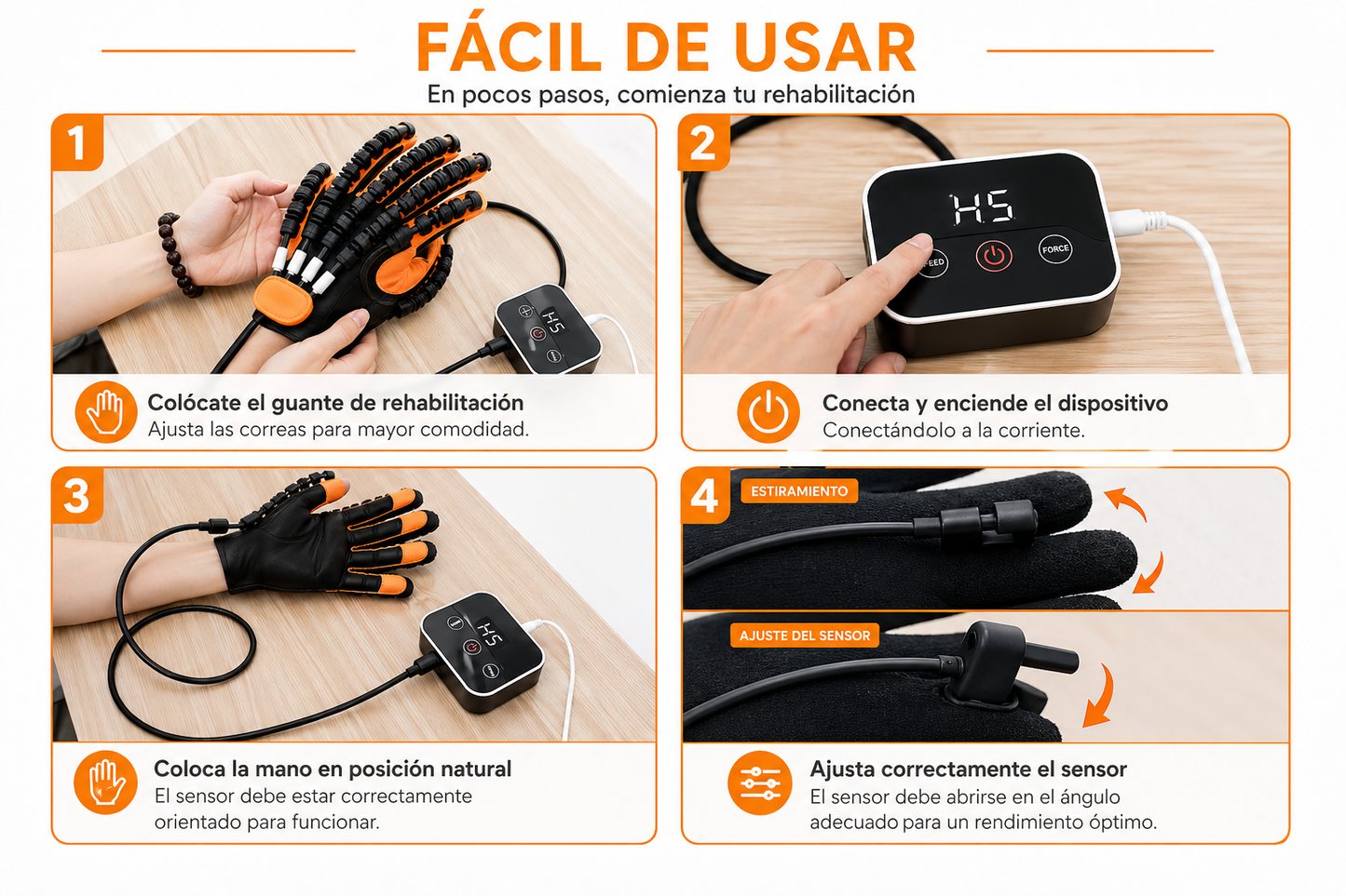 Guante de Rehabilitación Robotizado