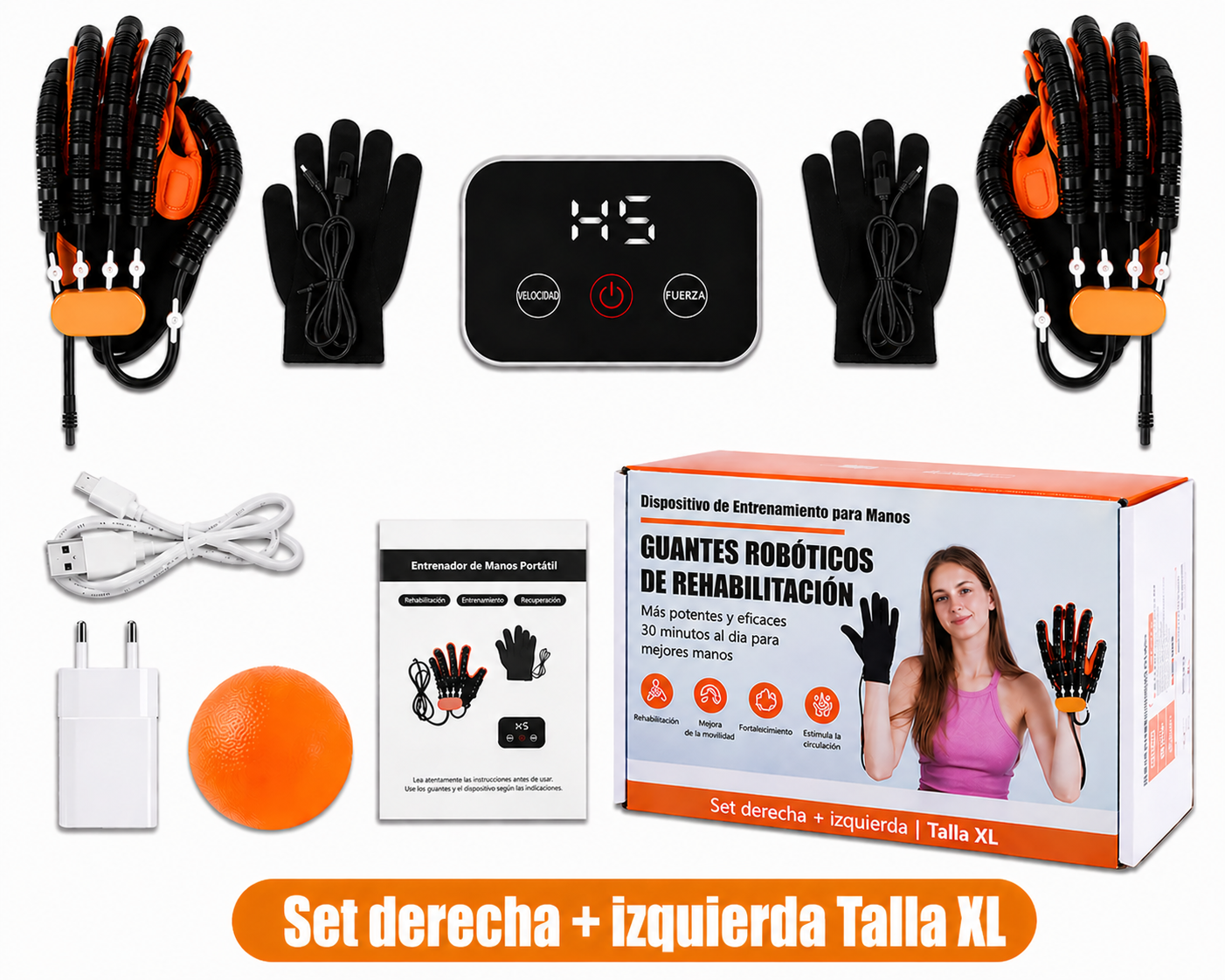 Guante de Rehabilitación Robotizado